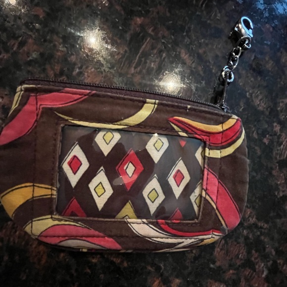 Vera Bradley ID And Change Purse With Chain Attachment - Picture 5 of 11